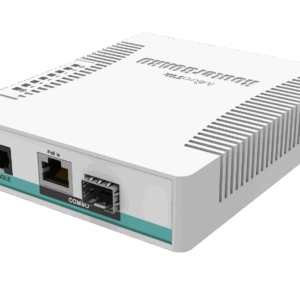 سوئیچ فیبر رکمونت میکروتیک مدل MikroTik CRS106-1C-5S