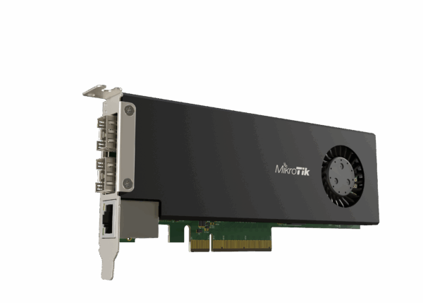 کارت شبکه/روتر رک‌مونت میکروتیک مدل MikroTik CCR2004-1G-2XS-PCIe