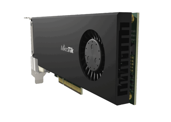 کارت شبکه/روتر رک‌مونت میکروتیک مدل MikroTik CCR2004-1G-2XS-PCIe