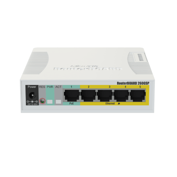 سوئیچ میکروتیک مدل MikroTik RB260GSP سوئیچ میکروتیک مدل MikroTik RB260GSP