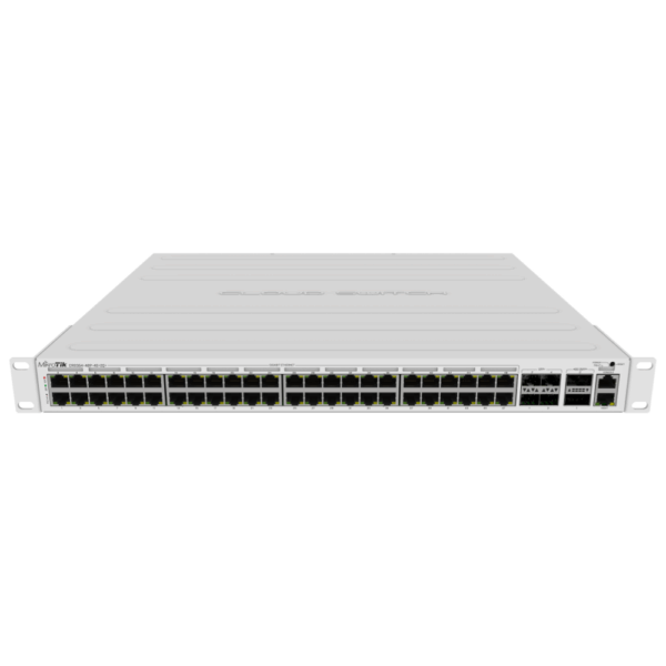 سوئیچ رک‌مونت میکروتیک مدل MikroTik CRS354-48P-4S+2Q+RM