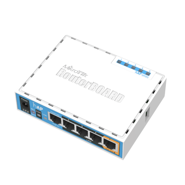 اکسس‌ پوینت روتر میکروتیک مدل hAP (RB951Ui-2nD)