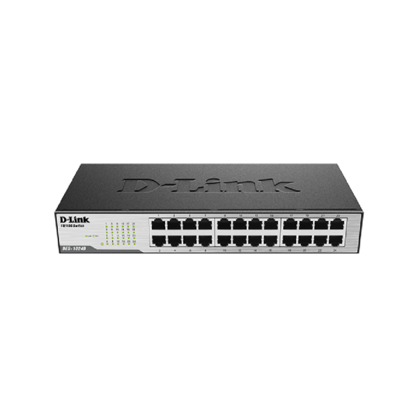 سوئیچ 24 پورت دی لینک مدل DES 1024D